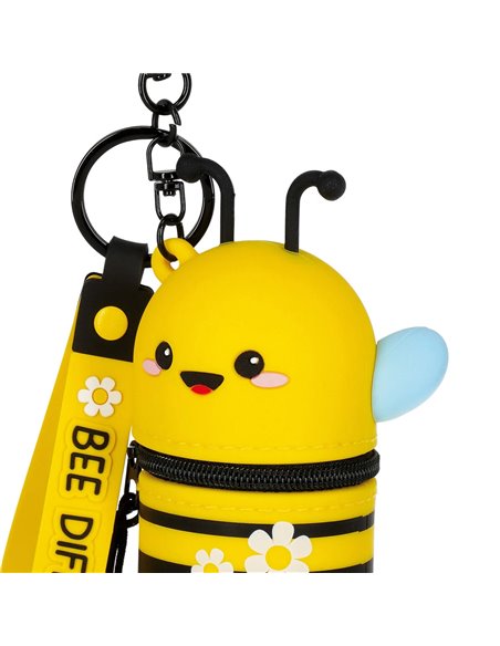 MINI KAWAII - PORTE-MONNAIE PORTE-CLÉS - BEE - Legami