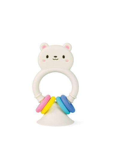 Hochet silicone tiger tribe - bear