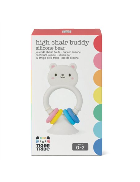 Hochet silicone tiger tribe - bear