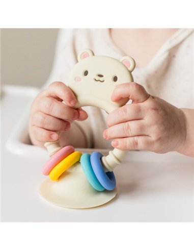 Hochet silicone tiger tribe - bear