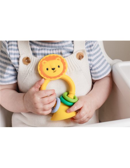 Hochet silicone tiger trive - Lion