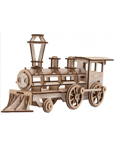 Locomotive Motif Blanc