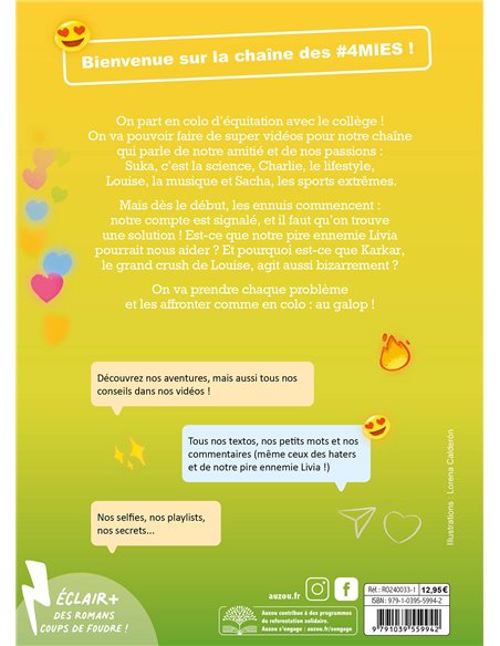 LES INFLUENCEUSES - LES 4MIES AU GALOP !
