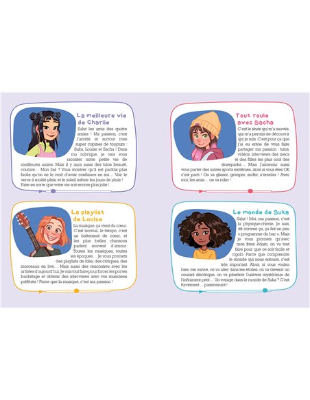 LES INFLUENCEUSES - LES 4MIES AU GALOP !