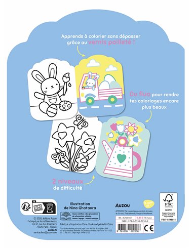 JE COLORIE SANS DÉPASSER - PÂQUES