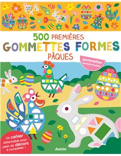 Mes premières gommettes formes Pâques - Auzou