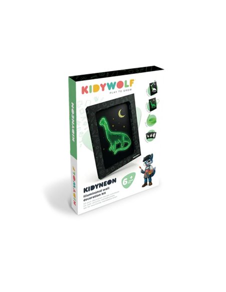 KIDYNEON-DIN-GR Kit de décoration murale lumineuse - Kidywolf