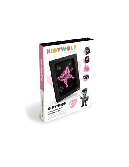 KIDYNEON-OUT-PI Kit de décoration murale lumineuse - Kidywolf