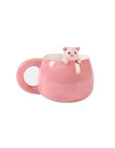 Tasse en Céramique avec breloque PIGGY - Itotal