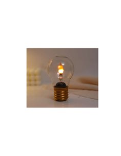 Lumière en forme d'ampoule flamme - itotal