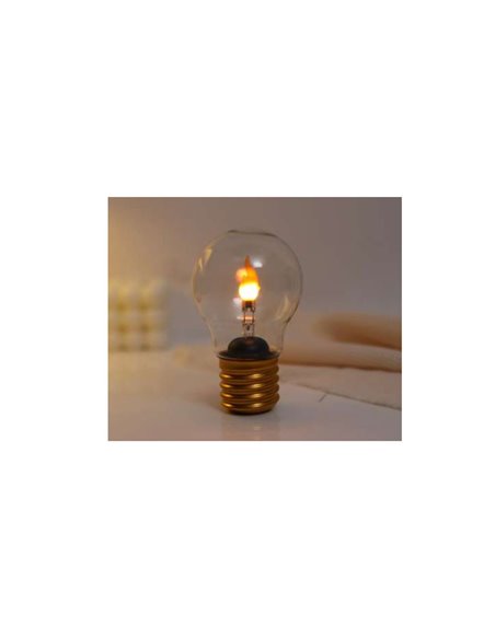 Lumière en forme d'ampoule flamme - itotal