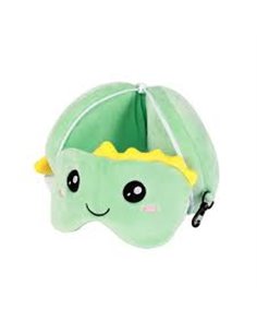 Oreiller avec masque de sommeil hello dino - itotal 2