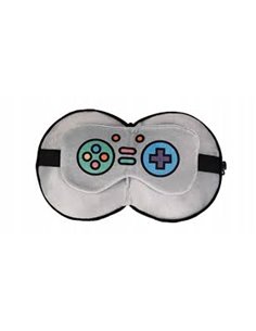 Oreiller avec masque de sommeil let's play - itotal 2
