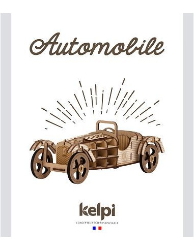 Voiture Motif Blanc