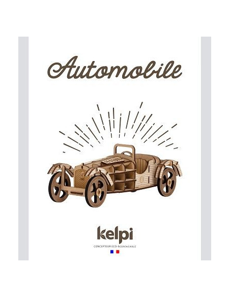 Voiture Motif Blanc