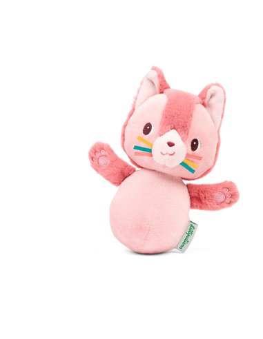 Peluche sonore Culbuto Jeanne le chat - Lilliiputiens