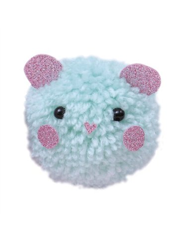 2 PETITS ANIMAUX POMPONS A CREER - Janod