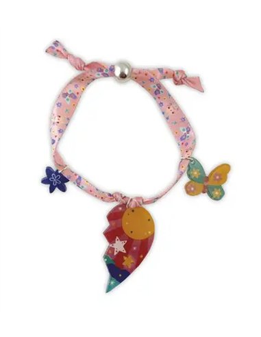 8 BIJOUX D'AMITIE PLASTIQUE FOU A CREER - Janod