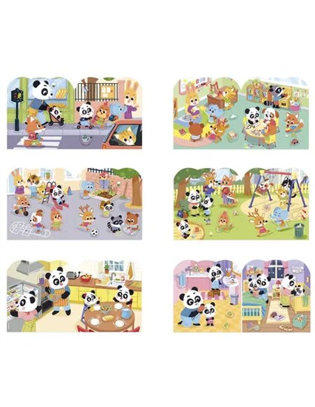 CAHIER DE STICKERS - MA JOURNEE - Janod