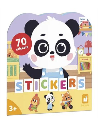CAHIER DE STICKERS - MA JOURNEE - Janod