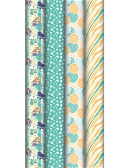 Clairefontaine Papier cadeau "Jungle"
