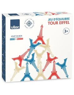 Jeu d’équilibre Tour Eiffel 12 pièces - Vilac 2