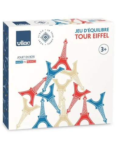 Jeu d’équilibre Tour Eiffel 12 pièces - Vilac