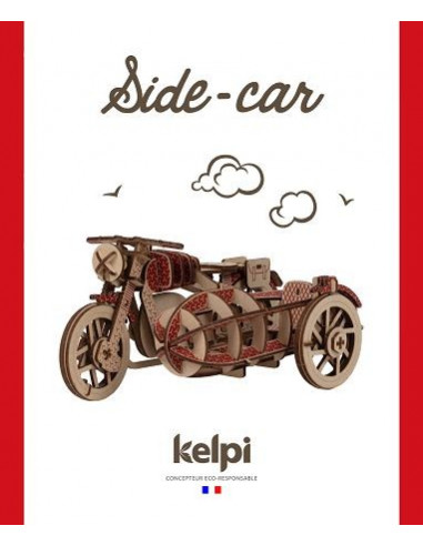 Side car motif rouge