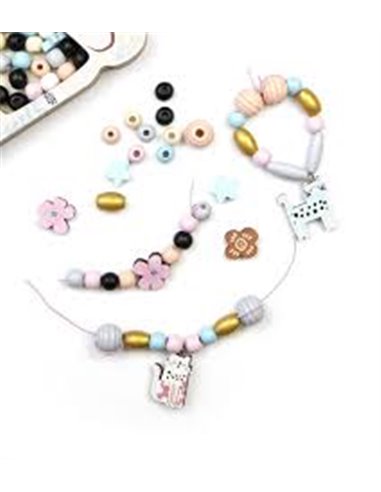 Sycomore Coffret Perles Bois Chat
