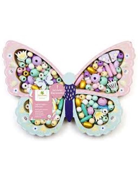 Sycomore Coffret Perles Bois Papillon