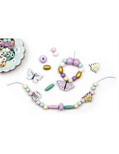 Sycomore Coffret Perles Bois Papillon