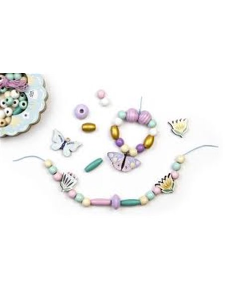 Sycomore Coffret Perles Bois Papillon