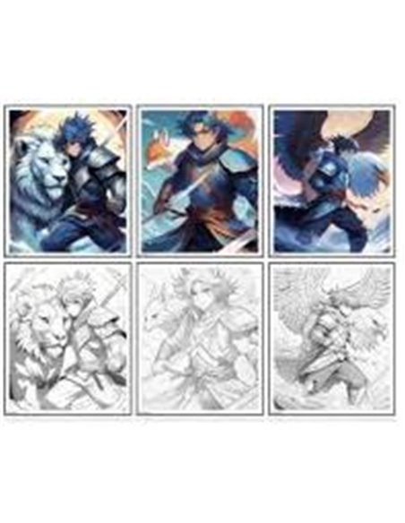 Sycomore Manga Héros Guerriers (Layout & Marqueurs)