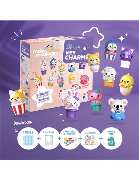 Mako moulages Atelier Charms