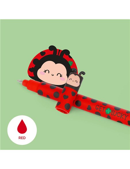 Stylo legami encre gel effacable - Coccinelle - LEGAMI