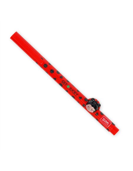 Stylo Gel Décoratif Lovely Friends Coccinelle ladybug - LEGAMI