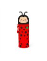 Trousse en Silicone 2-en-1 Kawaii Coccinelle ladybug - LEGAMI