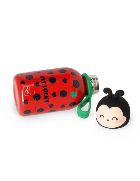 GOURDE ISOTHERME POUR ENFANT - KIDS BOTTLE - Coccinelle ladybug - Legami