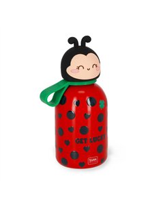 GOURDE ISOTHERME POUR ENFANT - KIDS BOTTLE - Coccinelle ladybug - Legami 2