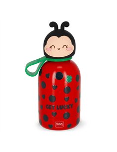 GOURDE ISOTHERME POUR ENFANT - KIDS BOTTLE - Coccinelle ladybug - Legami