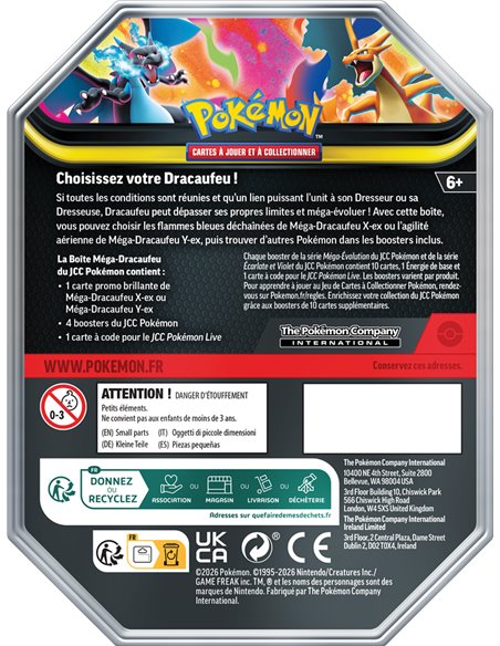 Pokémon : Pokébox Pokémon Collection Méga-Dracaufeu X et Y