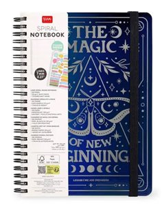 SPIRAL-BOUND NOTEBOOK - CAHIER LIGNÉ À SPIRALE - MOTH - legami 2