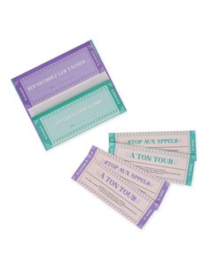 CARNET de 48 Bons - bons de survie pour jeunes parents - lEGAMI 2
