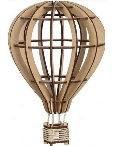 Montgolfière bois