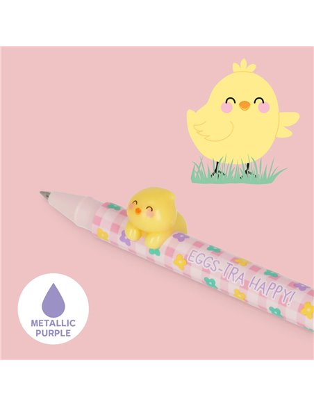 Set de 2 Stylos à Encre Gel - happy easter - Edition limitée pâques 2026 - LEGAMI