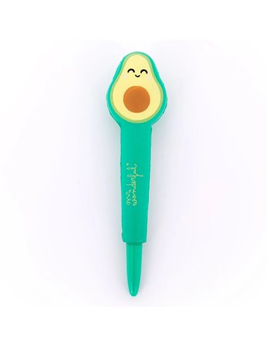 Stylo Mr. Wonderful - Squishy avocat