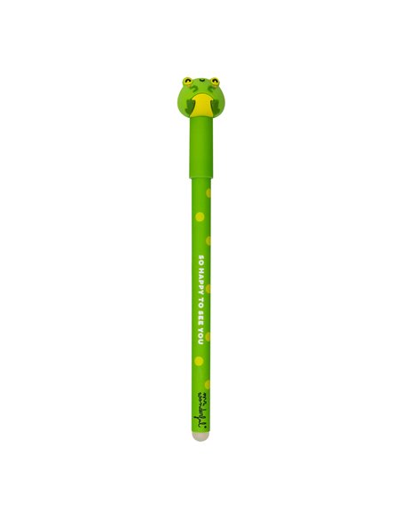 Stylo effaçable Bo-Bo Susanna la grenouille - So happy to see you - Mr Wonderful