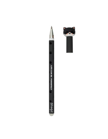 Stylo effaçable Bo-Bo Honorato le chat - Life can be purrrfect - Mr Wonderful