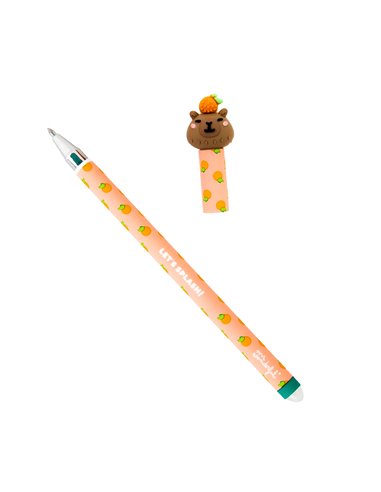Stylo effaçable Bo‑Bo Capybara – « Let’s splash ! - Mr Wonderful