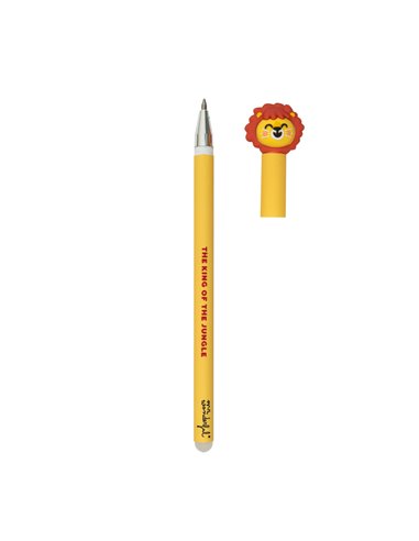 Stylo effaçable Bo-Bo Simon le Lion - The king of the jungle - Mr Wonderful